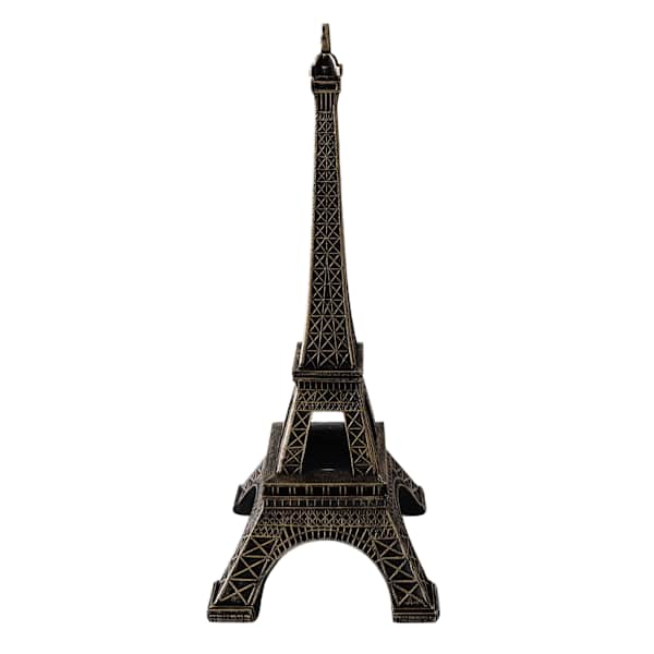 Bronze Eiffel Tower Decor, 10"