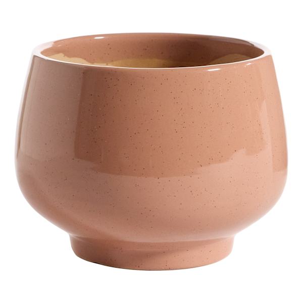 Honeybloom Indoor Ivy Clay Ceramic Planter, Small