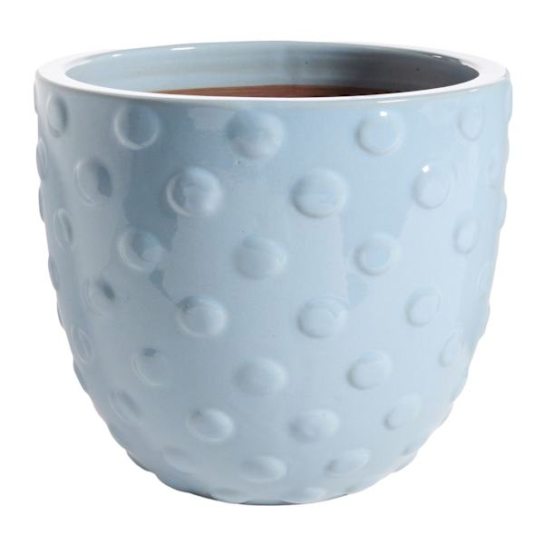 Providence Isabella Blue Outdoor Planter, Medium