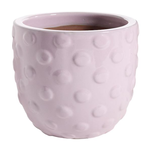 Providence Isabella Light Purple Outdoor Planter, Small