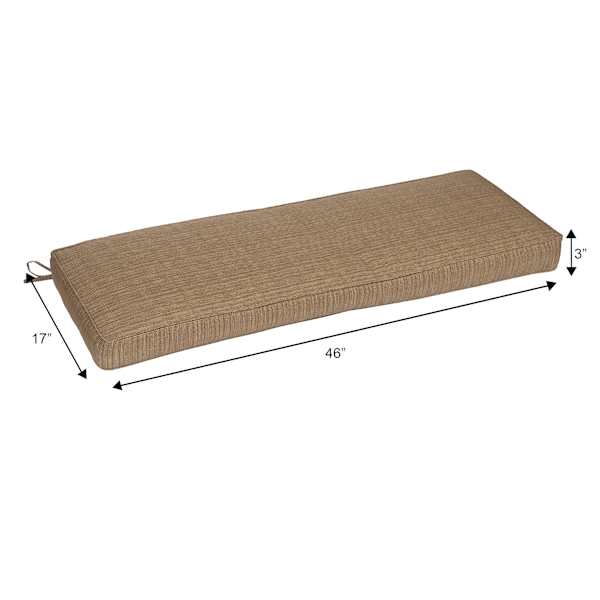 Tallon Birch Outdoor Bench Cushion