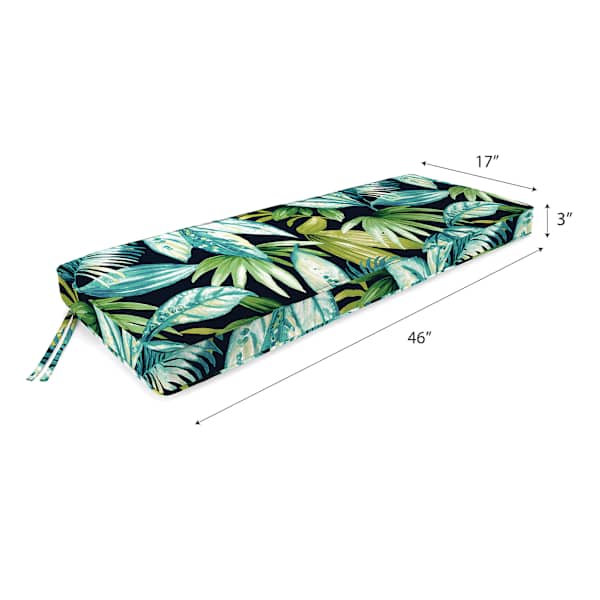 Seneca Navy Blue Outdoor Bench Cushion