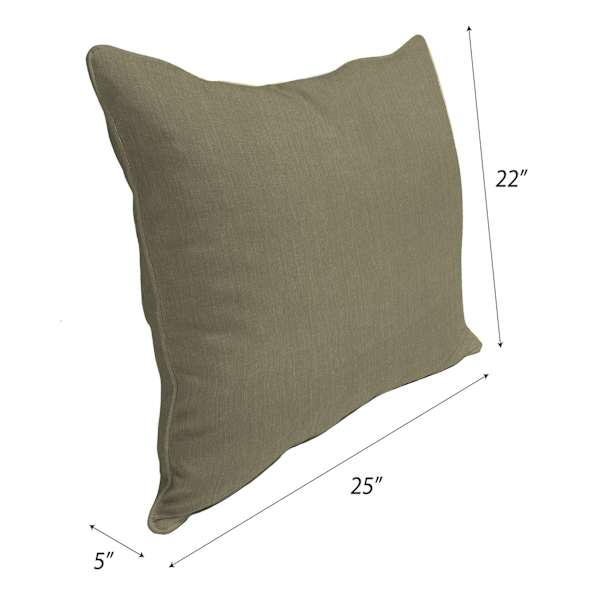 Tahiti Bark Outdoor Corded Back Cushion