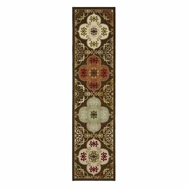 (D622) Bellmoor Multicolor Ogee Runner, 2x7