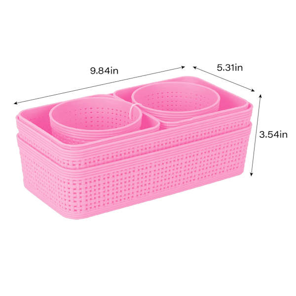 6-Piece Storage Set, Pink