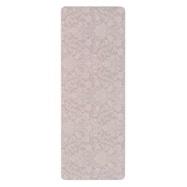 Anti-Fatigue Emboss Edge Floral Neutral Kitchen Mat 20X55