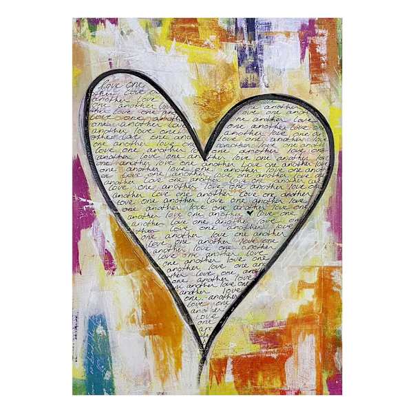 Love Ya Canvas Wall Art, 12x16