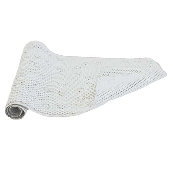 Cloud Nine Grey Soft Bath Mat, 17x36