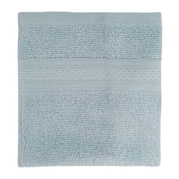 Providence Luxury Blue Washcloth, 13"