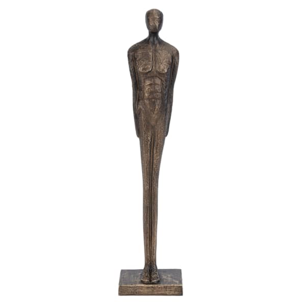 Black Resin Figurine, 28"