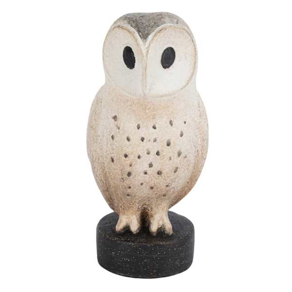 Owl Resin Figurine, 3.7"