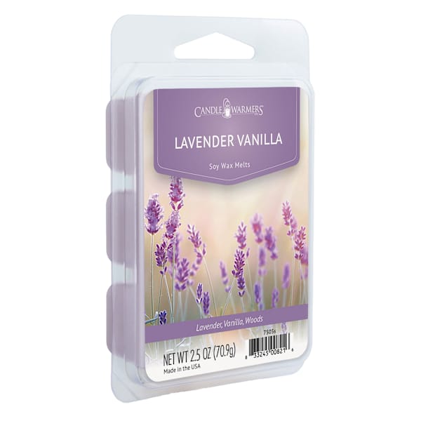 Lavender Vanilla Scented Wax Melts, 2.5oz