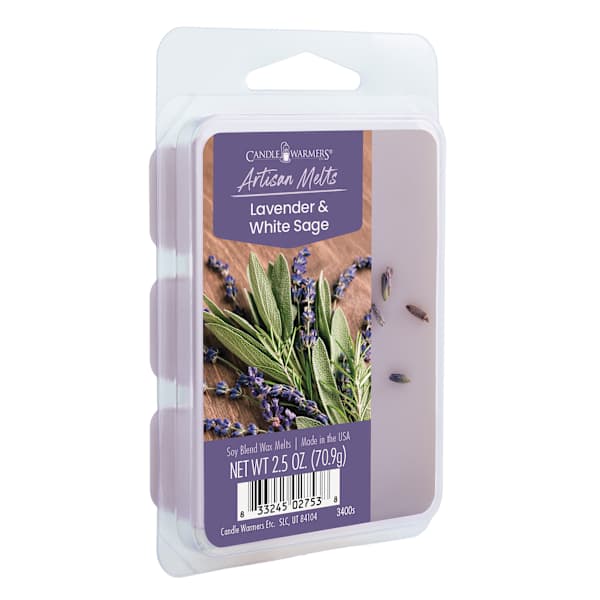Artisan Lavender & White Sage Scented Wax Melts, 2.5oz