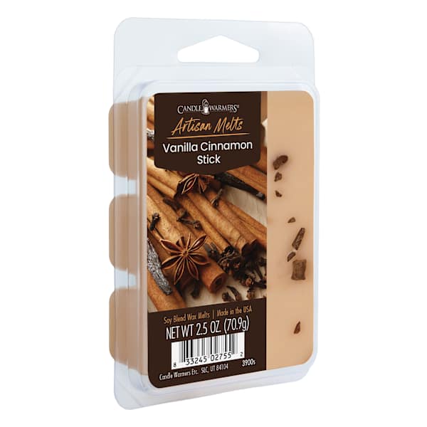 Vanilla Cinnamon Scented Artisan Wax Melt, 2.5oz