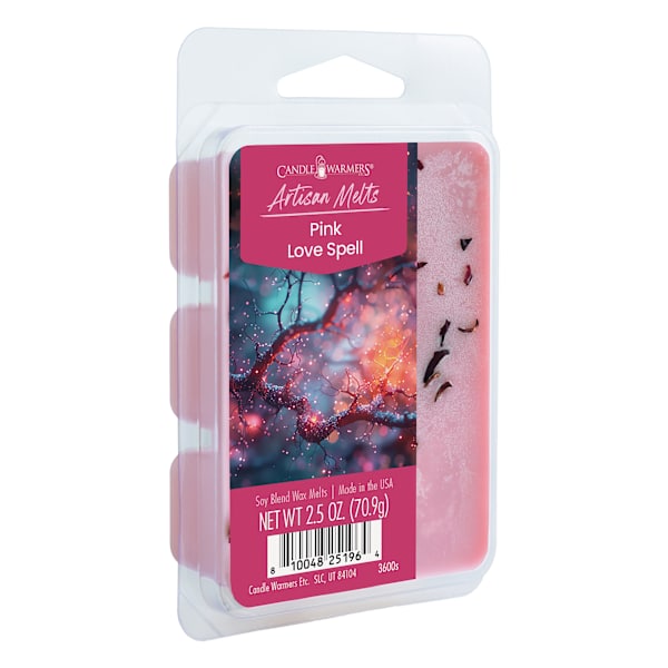 Pink Love Spell Scented Artisan Wax Melts, 2.5oz