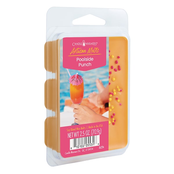 Poolside Punch Scented Artisan Wax Melts, 2.5oz