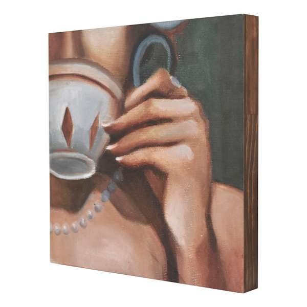 SCAD Tea Cup Wall Art, 12"