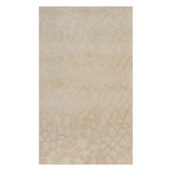 (B906) Neutral Abstract Animal Area Rug, 3x5