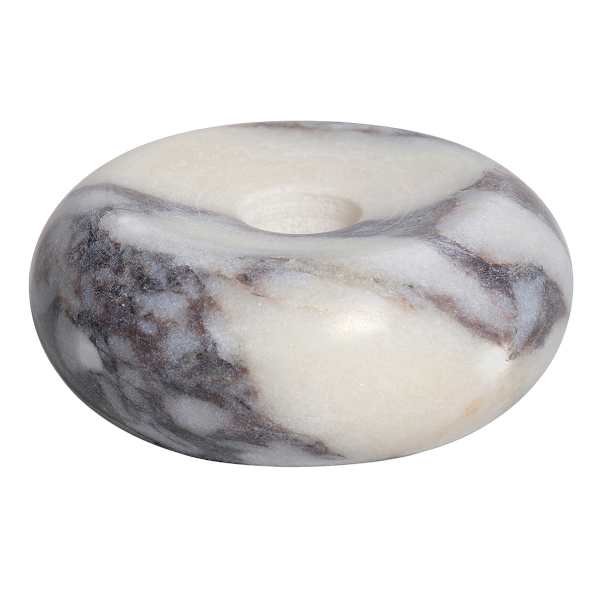 Callacutta Marble Taper Candle Holder, 4"