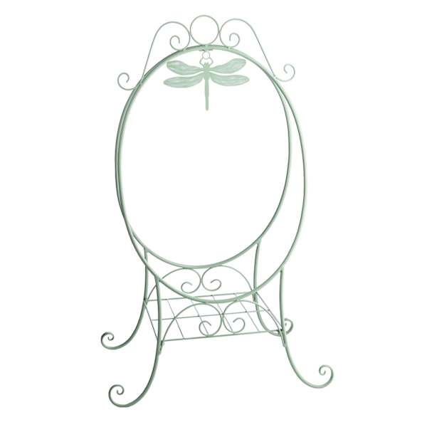 Providence Metal Dragonfly Folding Plant Stand, 39"