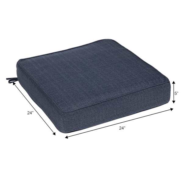 Wheaton Jacquard Premium Outdoor Deep Seat Cushion