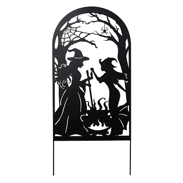 Spellbound Witchy Trellis Yardstake, 48"