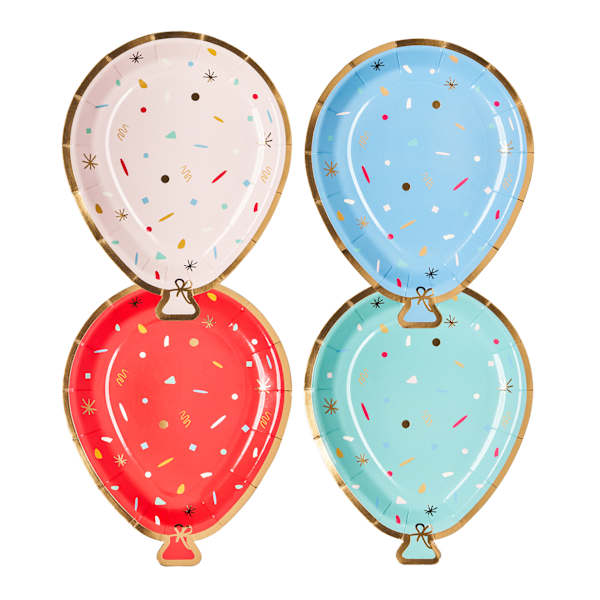 8-Count Let's Celebrate Salad Plates