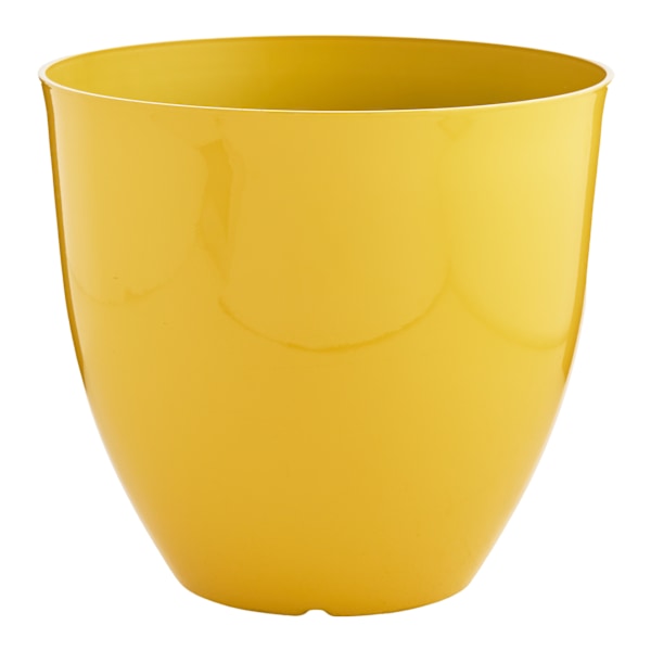 Nora Yellow Outdoor Egg Planter, Medium
