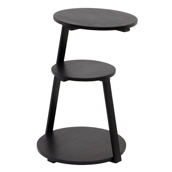 Crosby St. Skylar Accent Table, Black