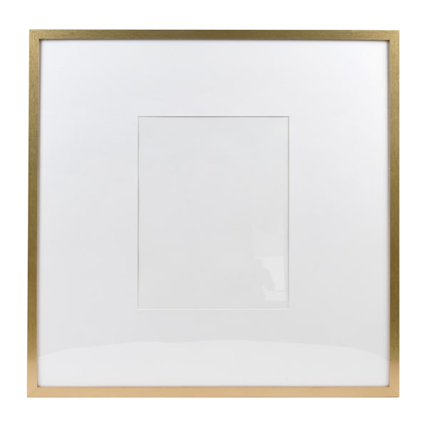 25" Gold Matted to 11x14 Wall Frame