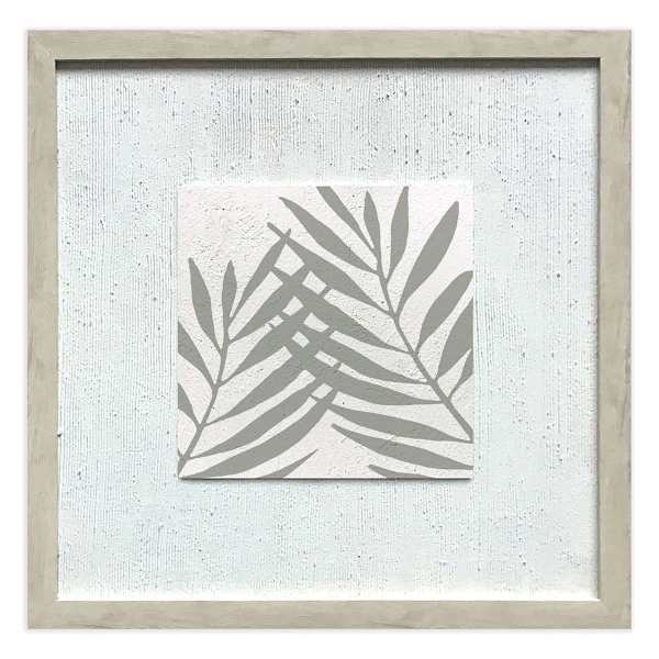 Framed Palms Wall Art, 20"