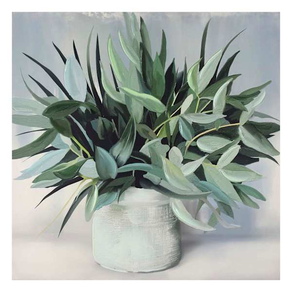 Greenery Canvas Wall Art, 24"