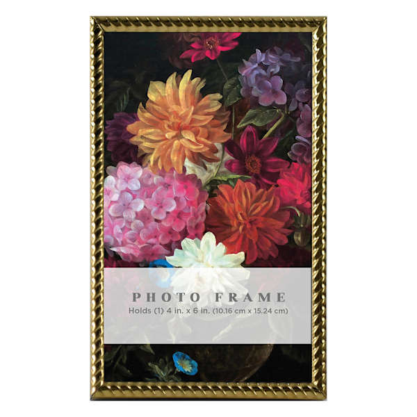 Gold metal Tabletop Frame, 4x6