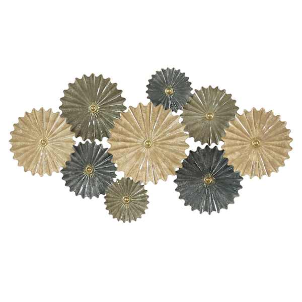 Abstract Metal Wall Decor, 46x25