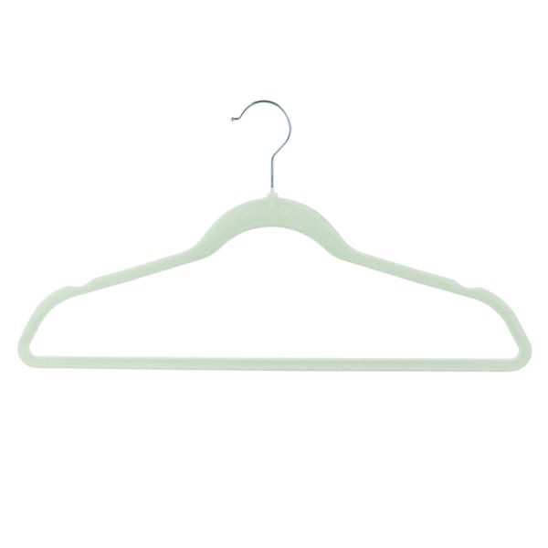 50-Pack Velvet Suit Hangers, Mint