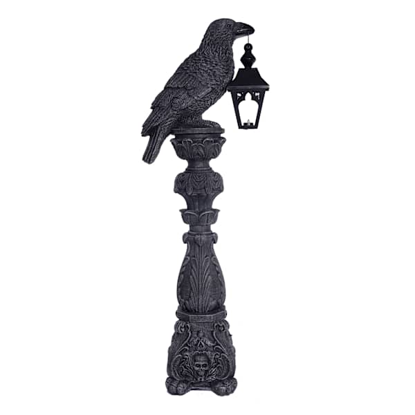Crow Lamp Post, 50"