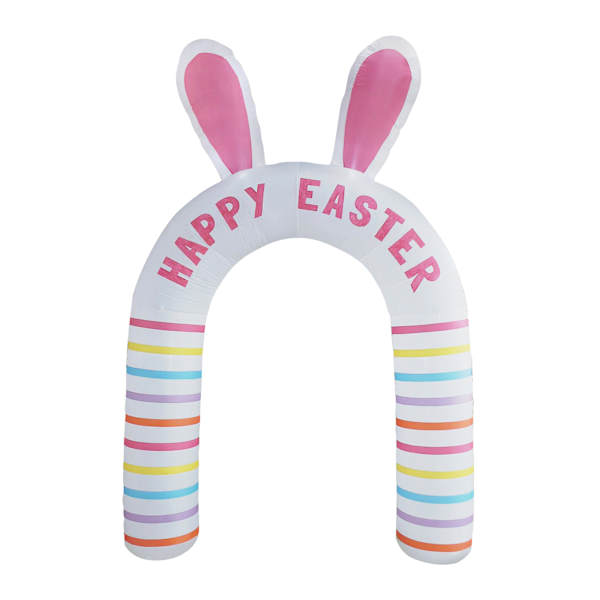 Bunny Brights Bunny Arch Inflatable, 10'