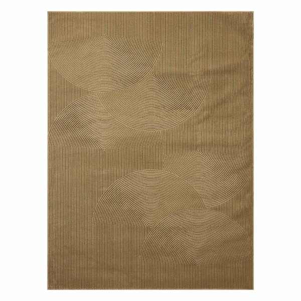Amana Circles Area Rug, 5.3x7