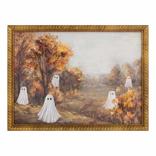 Framed Fall Ghosts II Wall Art, 16x12
