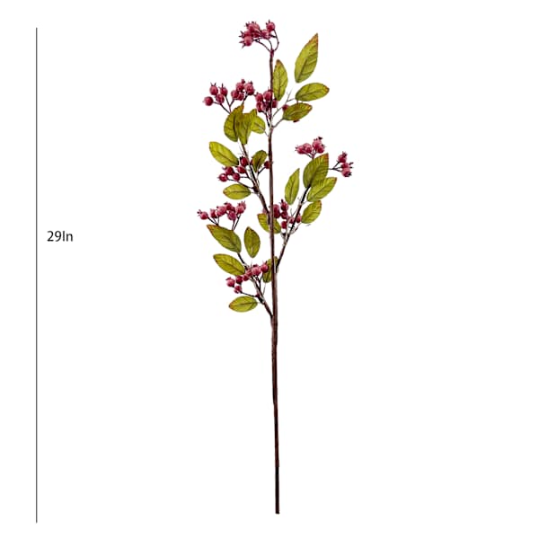 Pink Berries Stem, 29"