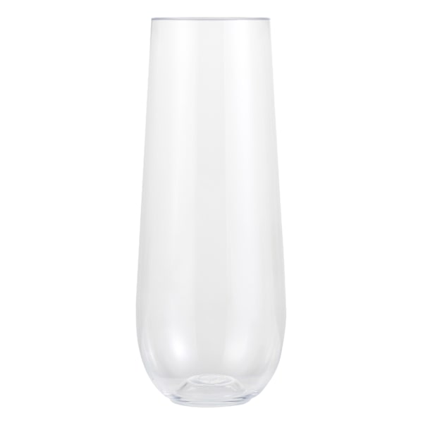 9oz Plastic Champagne Flutes 8cts