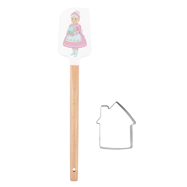 Mrs. Claus' Bakery Spatula & Cookie Cutter Set
