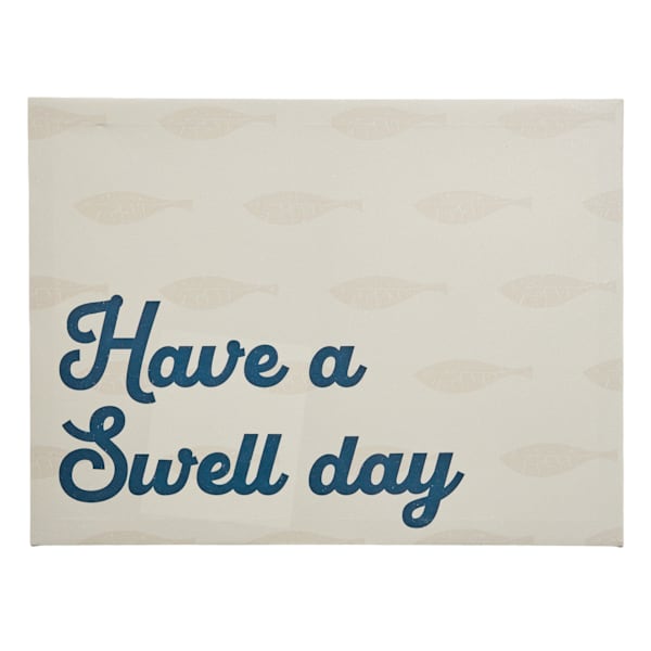 Honeybloom Swell Day Canvas Wall Art, 12x16
