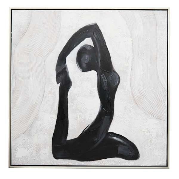 Crosby St. Framed Figure Canvas Wall Art, 24"