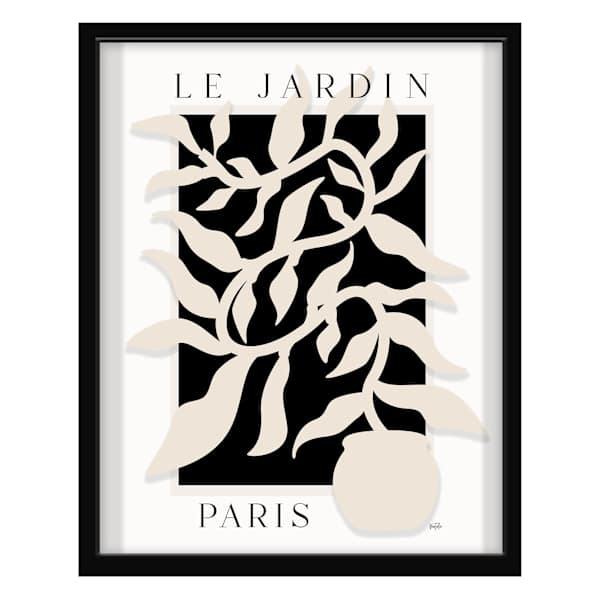 Framed Le Jardin Paris Wall Art, 20x16