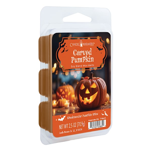 Carved Pumpkin Scented Soy Wax Melts, 2.5oz