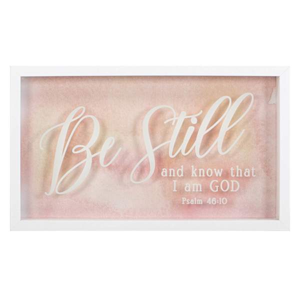 Be Still Shadowbox, 10x6