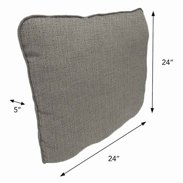 Fiddlestix Linen Premium Outdoor Corded Back Cushion