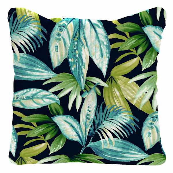 Seneca Navy Blue Outdoor Tufted Back Cushion