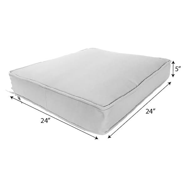 Providence Navy Blue Awning Single Outdoor Deep Seat Cushion